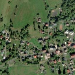 Satellite imagery of [Abertamy] church t., CZ