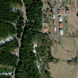Satellite imagery of [Abertamy] church t., CZ