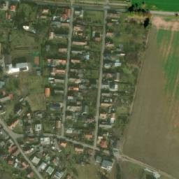 Satellite imagery of [Semčice] church t., CZ