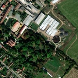 Satellite imagery of [Dětenice] castle t., CZ