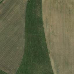 Satellite imagery of [Libáň] cemetery church t., CZ