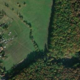 Satellite imagery of [Jičíněves] castle t., CZ