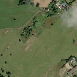 Satellite imagery of [Přebuz] church t., CZ