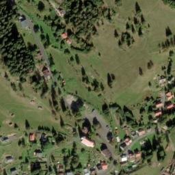 Satellite imagery of [Nové Hamry] church t., CZ