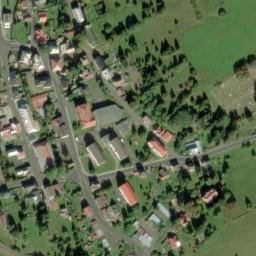Satellite imagery of [Pernink] church t., CZ