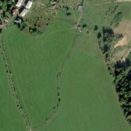 Satellite imagery of [Abertamy] church t., CZ