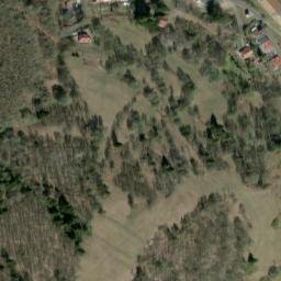 Satellite imagery of Prachárna [Jáchymov] historical t., CZ