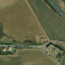 Satellite imagery of [Straškov-Vodochody-Straškov] church t., CZ