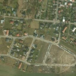 Satellite imagery of [Dobrovice] town hall t., CZ