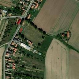 Satellite imagery of [Dětenice] castle t., CZ