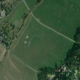 Satellite imagery of [Uhelná] church t., CZ