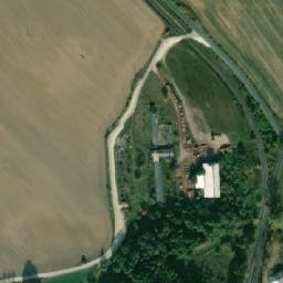 Satellite imagery of [Velká Kraš-Hukovice] church t., CZ