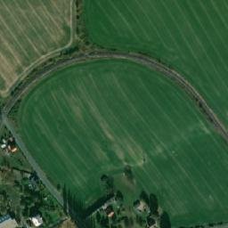 Satellite imagery of [Velká Kraš-Hukovice] church t., CZ