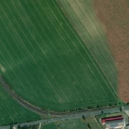Satellite imagery of [Velká Kraš-Hukovice] church t., CZ