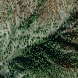 Satellite imagery of Botanie Mountain, CA