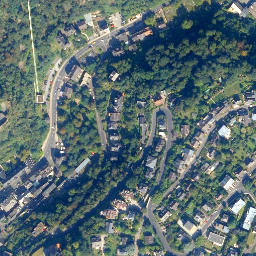 Satellite imagery of Ehrenbreitstein Fortress, DE