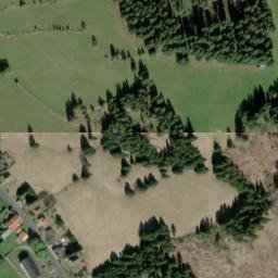 Satellite imagery of [Pernink] church t., CZ