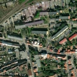 Satellite imagery of [Postoloprty] church t., CZ