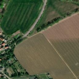 Satellite imagery of [Postoloprty] church t., CZ