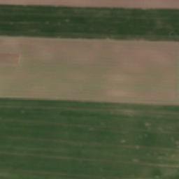 Satellite imagery of [Martiněves-Charvatce] church t., CZ