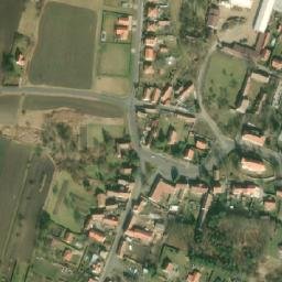 Satellite imagery of [Černouček] church t., CZ