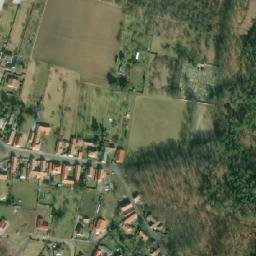 Satellite imagery of [Černouček] church t., CZ