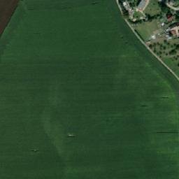 Satellite imagery of [Velká Jesenice] church t., CZ