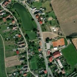 Satellite imagery of [Velká Jesenice] church t., CZ