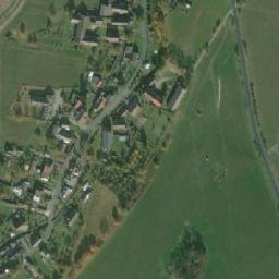 Satellite imagery of [Uhelná] church t., CZ