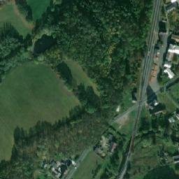 Satellite imagery of [Velká Kraš-Hukovice] church t., CZ