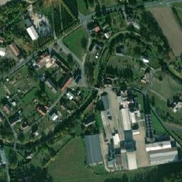 Satellite imagery of [Velká Kraš-Hukovice] church t., CZ