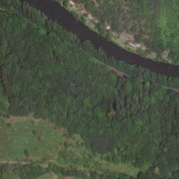 Satellite imagery of [Stráž nad Ohří-Boč] church t., CZ