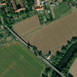 Satellite imagery of [Postoloprty] church t., CZ