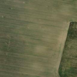 Satellite imagery of [Libáň - Psinice] church t., CZ