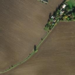 Satellite imagery of [Chomutice] church t., CZ