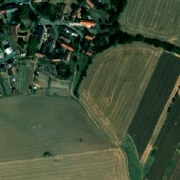Satellite imagery of [Chomutice] church t., CZ