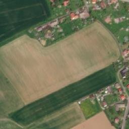 Satellite imagery of [Velký Vřešťov] former burg, CZ