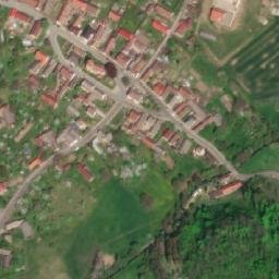 Satellite imagery of [Velký Vřešťov] former burg, CZ