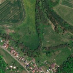 Satellite imagery of [Velký Vřešťov] former burg, CZ