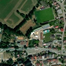 Satellite imagery of [Jaroměř] factory chimney, CZ
