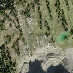 Satellite imagery of Bastille Mountain, CA