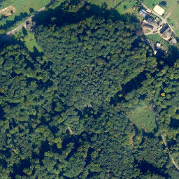 Satellite imagery of cairn, FR
