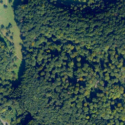 Satellite imagery of cairn, FR