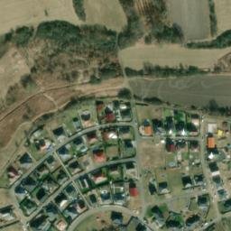 Satellite imagery of [Staňkovice u Žatce] church t., CZ