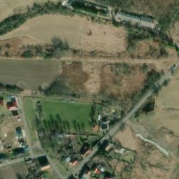 Satellite imagery of [Staňkovice u Žatce] church t., CZ