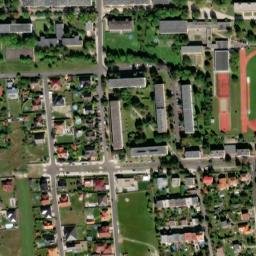 Satellite imagery of [Louny] st.Nicholas church t., CZ