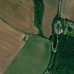 Satellite imagery of [Mělnické Vtelno-Radouň] church t., CZ