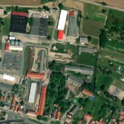 Satellite imagery of [Mělnické Vtelno] church t., CZ