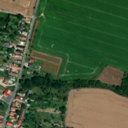 Satellite imagery of [Mělnické Vtelno] church t., CZ