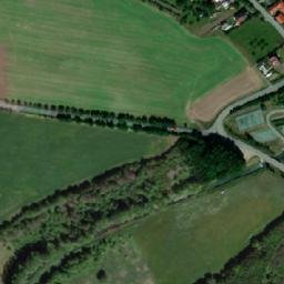 Satellite imagery of [Velká Jesenice] church t., CZ